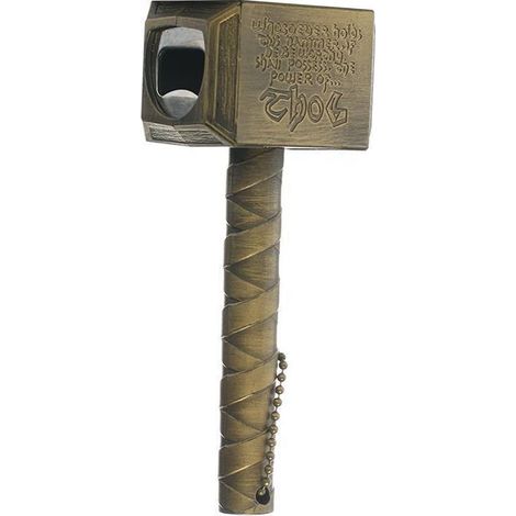 Ouvre-bouteille en forme de marteau unique - Cadeau idéal pour hommes, mari, père ou petit ami - Finition bronze (1/5)