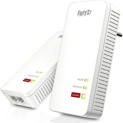 FRITZPowerline 1240 AX WLAN Set 1200 Mbit/s Ethernet/LAN Wifi Blanc 2 pièce(s) (1/5)