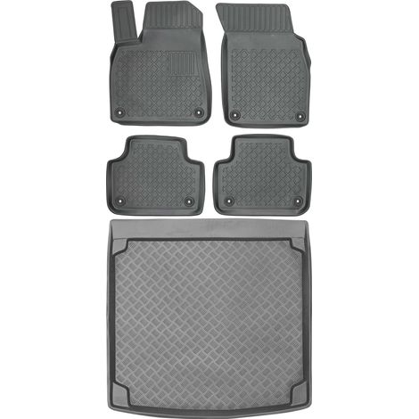Juego de alfombrillas para Audi Q8 SUV de 2018: alfombrilla para coche + alfombrilla para maletero. (1/5)