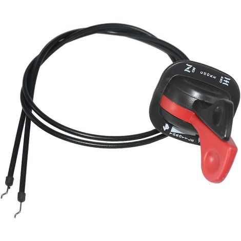 1734506SM Câble de starter d'accélérateur, contrôleur de starter d'accélérateur à fil avec double poignée de commande (1/5)