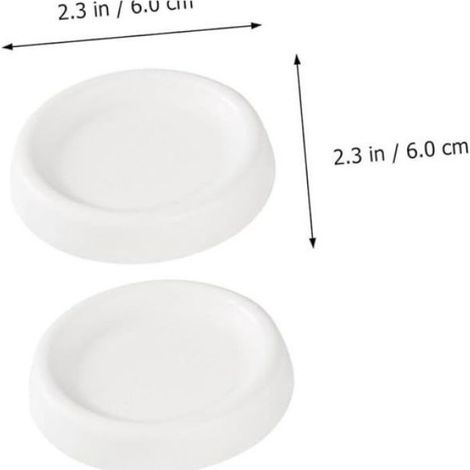 Patins Anti-vibration pour machines à laver Lot de 4 pieds Blanc (1/5)