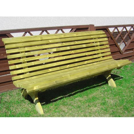 Panchina in legno impregnato LASA Green Park (1/2)