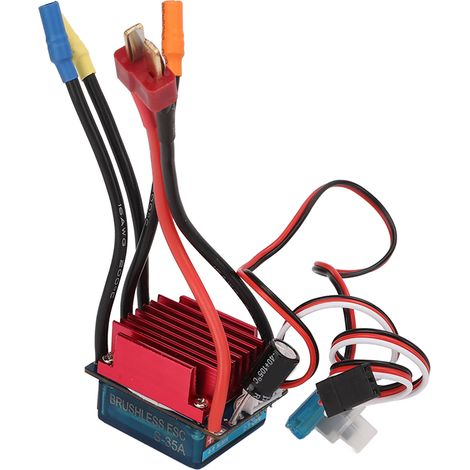 Kit moteur brushless ESC 3600KV, variateur brushless 35A pour voiture RC 1/14 et 1/16 (1/5)
