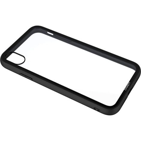 Funda de Vidrio Templado Ozone 9H para iPhone XS Max - Negra (1/5)