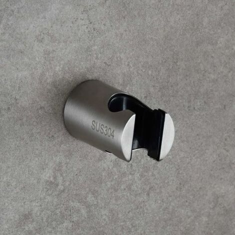 Supporto in acciaio inox per doccetta bidet, modello ST19. (1/4)