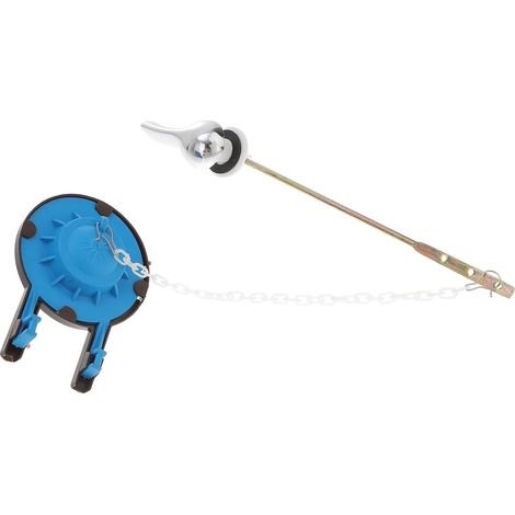 2 Pièces Levier de Chasse D'eau pour Réservoir Wc en Métal (1/5)