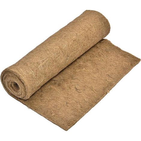 Tapis isolant en jute pour lombricomposteur, compatible avec tous les lombricomposteurs, bacs de jardinage / doublures de jardinières de rebord de fenêtre. (1/5)