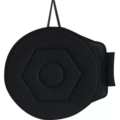 Coussin pivotant 360° pour voiture - Coussin de siège auto pivotant - Disque de transfert adapté pour siège auto - Transfert facile (Noir) (1/5)