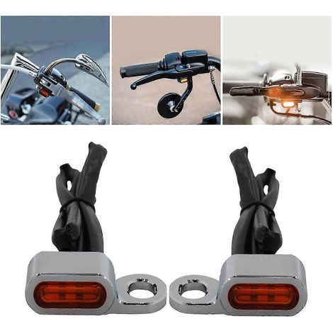 luces intermitentes LED para motocicleta, indicadores de 12 V para Touring 2014 soft tail 2016-2017, ajuste perfecto, sin modificaciones. (1/4)