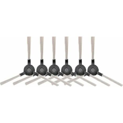 6 spazzole laterali per robot aspirapolvere, ricambi per Amibot Pure, Pulse e Prime, AMIBOT Prime H2O, AMIBOT Pure H2O-DOU