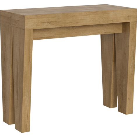 Consolle allungabile 90x40/196 cm Spimbo Small Quercia Natura (1/5)