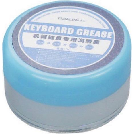 Graisse stabilisatrice pour interrupteurs, stabilisatrice, blanche translucide, pour clavier mécanique - 5 g (1/4)