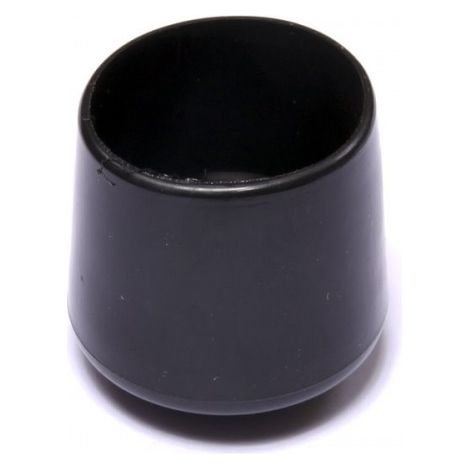 CONTERA EXTERIOR REDONDA FLEXIBLE D.35 NEGRO BLISTER 4UDS - BRINOX