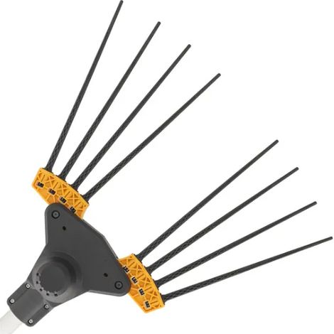 Abbacchiatore a batteria Bomber 165L Volpi 12V asta telescopica 2,1-3m