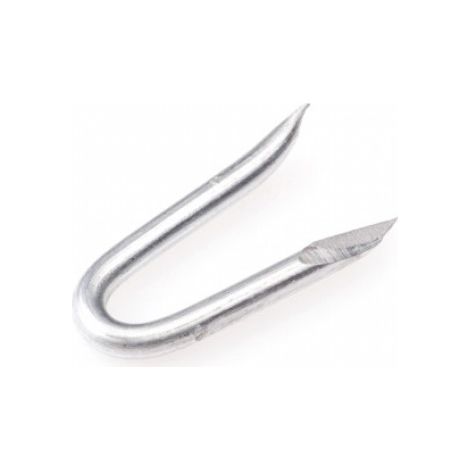 Crampons galvanisés 4 x 40 mm - Boîte 1 KG