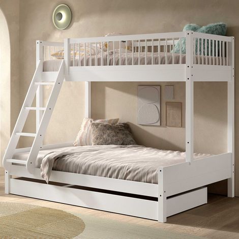 Lit superposé Forrest 3 personnes - 90x200 & 140x200 - avec (1/5)