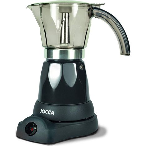Jocca - Caffettiera elettrica wireless con capacità 6 tazze Gira sulla base fino a 360º manico cool touch Mantiene il caffè caldo per 30 minuti (1/5)