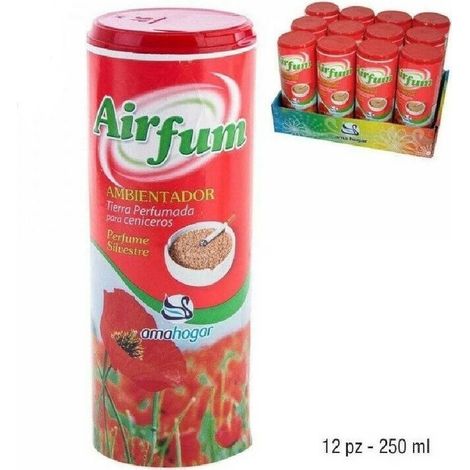 Trade Shop - SET 12 STÜCK DEODORANT DUFTENDE SAND FÜR ASCHENBECHER WILDER DUFT -