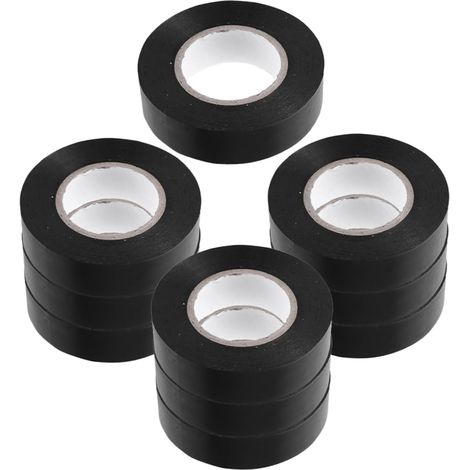 Ruban isolant électrique en PVC 10 résistant à la chaleur pour câblage (1/5)