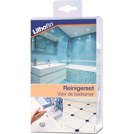 Compact Set KF Salle de bain - Set d'entretien pour la salle de bain - Lithofin