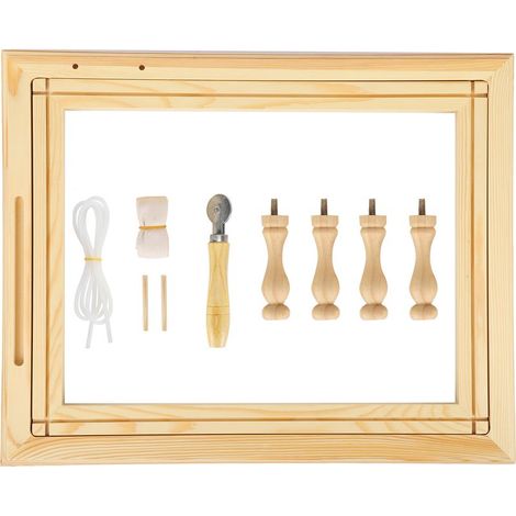 Verstellbarer Stickrahmen aus Holz, Stickrahmenständer, DIY-Nähset, verstellbarer Stickrahmen (1/5)