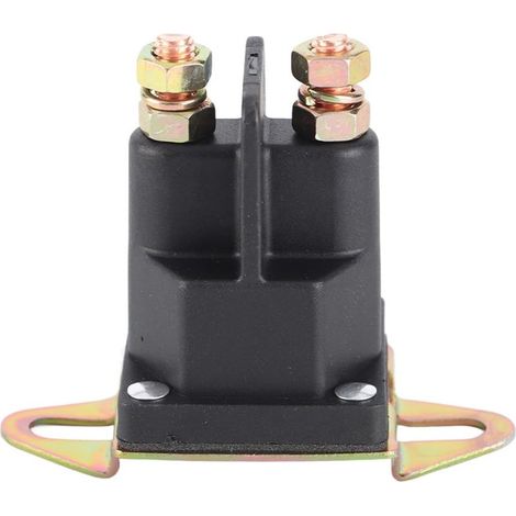 Solénoïde, solénoïde de démarreur universel à 3 pôles 12 V pour outil de tondeuse à gazon à essence MTD 109946 146154 1753539 AM138497 (33-331, 1/4-20) (1/5)