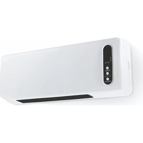 Ventilador calefactor de pared Elementos cerámicos PTC con mando a distancia y temporizador 2000 vatios