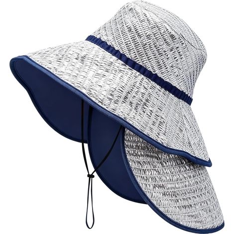 Sombrero transpirable con solapa para el cuello y ala ancha de aluminio. (1/5)
