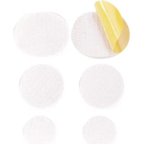 Schuhreparaturflicken aus Mesh, Reparaturaufkleber für das Obermaterial, Schnellreparaturwerkzeug – 6-teilig – weiß