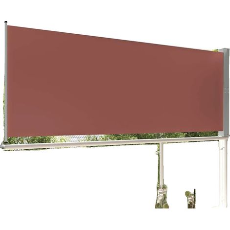 Store rétractable, couverture extérieure durable, installation facile, vert armée (1/2)