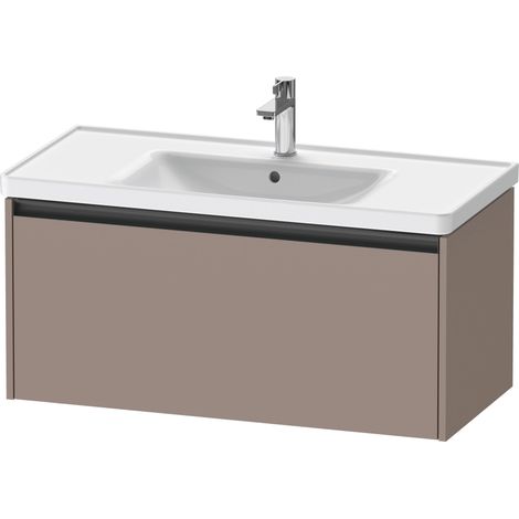 Duravit Ketho.2 bâti-support de lavabo suspendu, 1 tiroir,