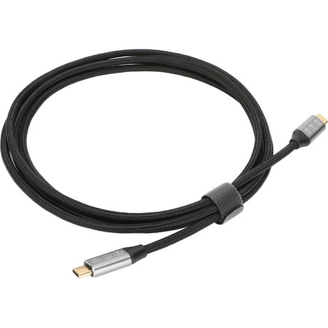Câble USB-C vers USB-C 3.1 Gen 2 100W 5A, Transfert de Puissance, 4K 60Hz, 10Gbps, Marqueur E, 1m (1/5)