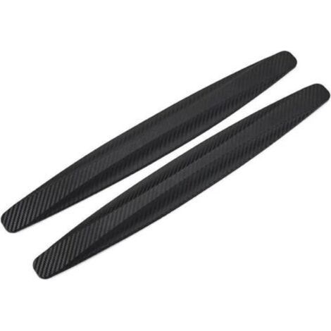 Bande Caoutchouc Pare Chocs Voiture Bande Protection Pare Chocs Voiture Autocollant Protection Porte Bande Protection Contre Les Rayures 2 Pièces(Size:Black)