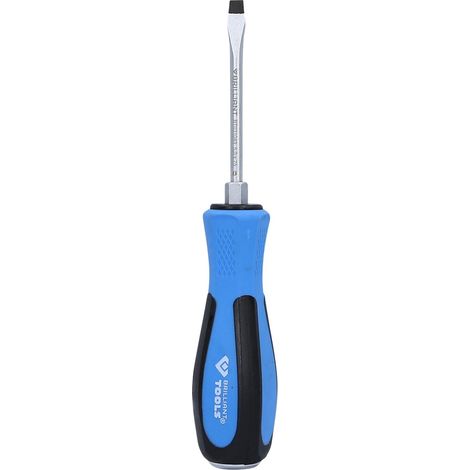 BRILLIANT TOOLS Tournevis plat avec embout de frappe 5,0 x 75 mm - BT031049 (1/4)