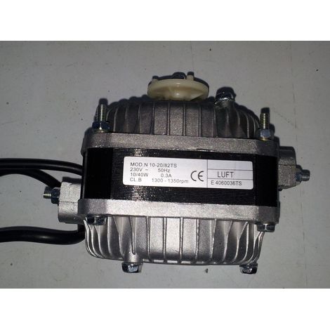 MotoVentilador 10W 230Vac 1350 Rpm Medidas 82x82x70mm LUFT