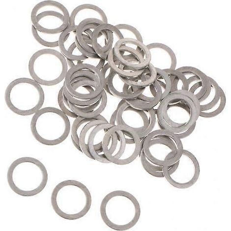 3x 50x Joints de bouchon de vidange d'huile en alliage M14 pour 956 41 400 (1/5)