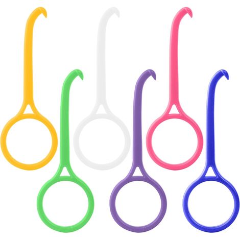 Aligner Removal Tool, 6pcs Invisible Device Removal Tool Aligner Removal Tool Portable Corrector for Invisible Appliances Oral Care Teeth Cleaning (Round) (1/5)