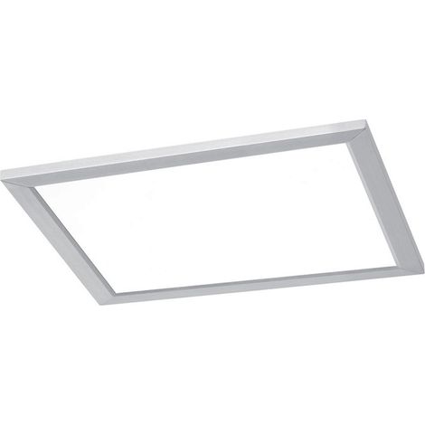 Plafoniera da Interno a LED in Metallo Nichel Opaco (1/2)