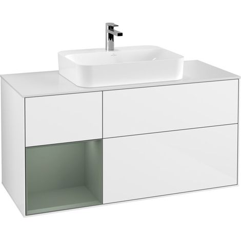 Villeroy & Boch G411GMGF Meuble sous-plan Finion G41 (1/2)
