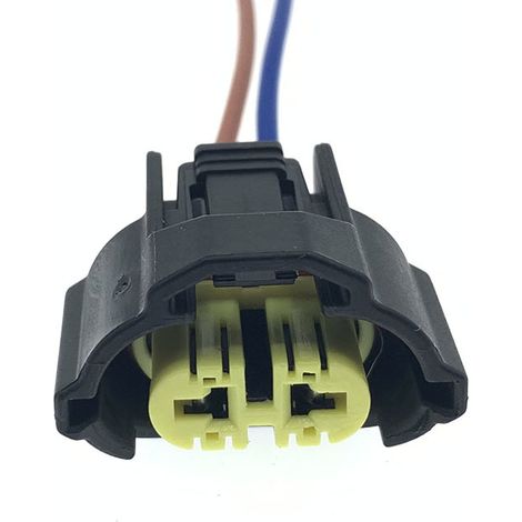 The DJ70255FA-3-21 connector is suitable for 2P fog light wiring harnesses on Toyota and Mazda vehicles. The DJ70211YA-2.8-21 connector is a single connector.