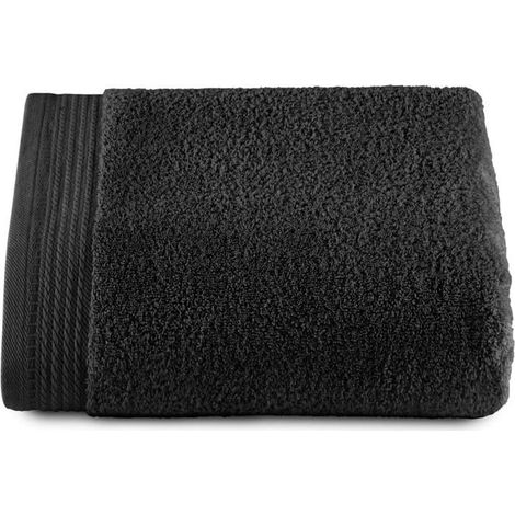 Grandes Serviettes De Bain-Serviettes De Bain-1 Serviettes De Douche-70X140Cm-100% Coton-600 Grammes-Noir[CA10] (1/5)