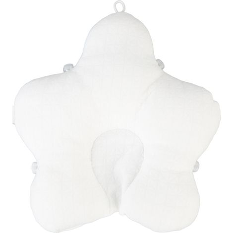 Oreiller bébé doux, confortable, ergonomique, mignon et respirant avec cordon de serrage pour un sommeil optimal. (1/5)