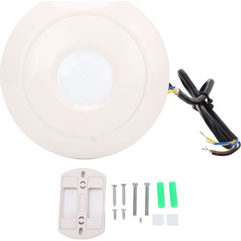 Détecteur de mouvement infrarouge 360° anti-intrusion, capteur de présence entièrement clos, sortie RS485, alimentation DC10-30V, montage au plafond (1/5)