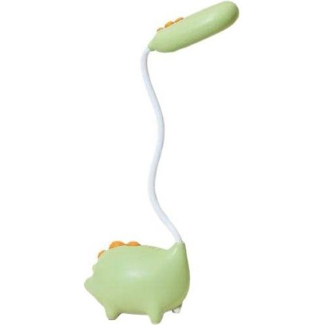 Lampe de Bureau Dinosaure Enfant, Sans Fil Rechargeable USB, LED Dimmable 3 Modes (1/5)