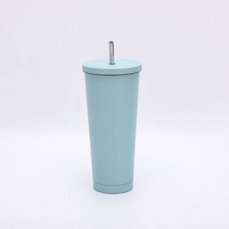 Tasse Thermos - Acier Inoxydable 304 - Double Paroi - Isolant Sous Vide - Pour Voiture Bureau Maison - 500 ml - Vert (1/5)