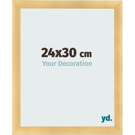 yd. - Cadre photo 24x30 - Or Mat - MDF - Pisa (1/5)