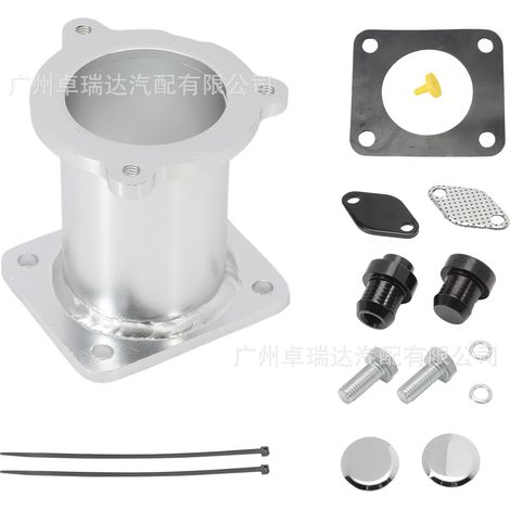 Vanne EGR automobile for BMW E90 + accessories, pièces automobiles argentées (1/4)