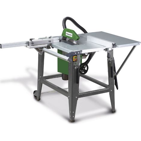 Holzstar – Scie sur table mobile 2,8 kW – Hauteur de coupe 83 mm – Lame circulaire ø315 mm – Châssis stable en acier galvanisé – Pour bois dur