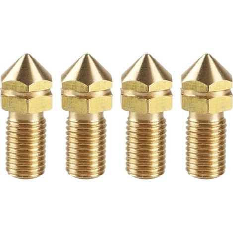 Lot de 4 buses d'impression en laiton (0,4 mm) pour imprimante 3D Ultimaker 3 (filament 3,0 mm) (1/5)