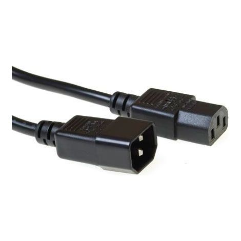 Cable de alimentación MicroConnect de 0,6 m C13-C14 (1/4)